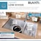 Ruvati 33" Undermnt Tight Radius 60/40 Dbl Bowl 16 Gauge SS Kitchen Sink RVH7419 - alternate 6